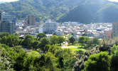 亀山公園山頂広場からの景色